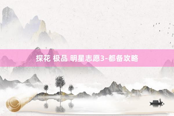 探花 极品 明星志愿3-都备攻略